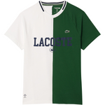 T-shirt Lacoste Daniil Medvedev Blanc Vert