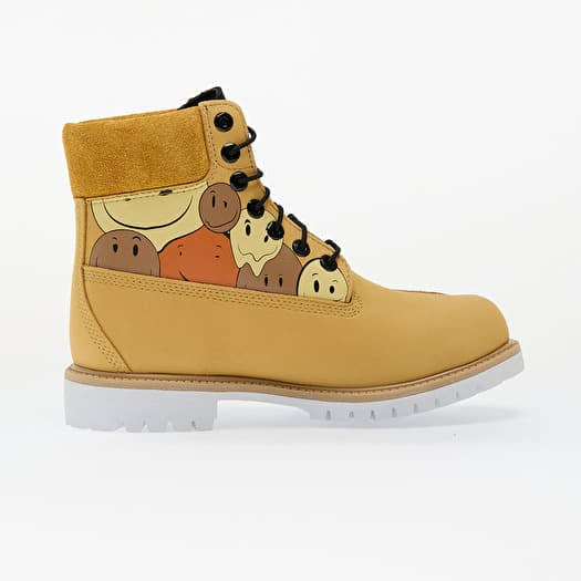 Timberland Bottines - PREM 6 IN LACE WATERPROOF BOOT MDYLW - Jaune