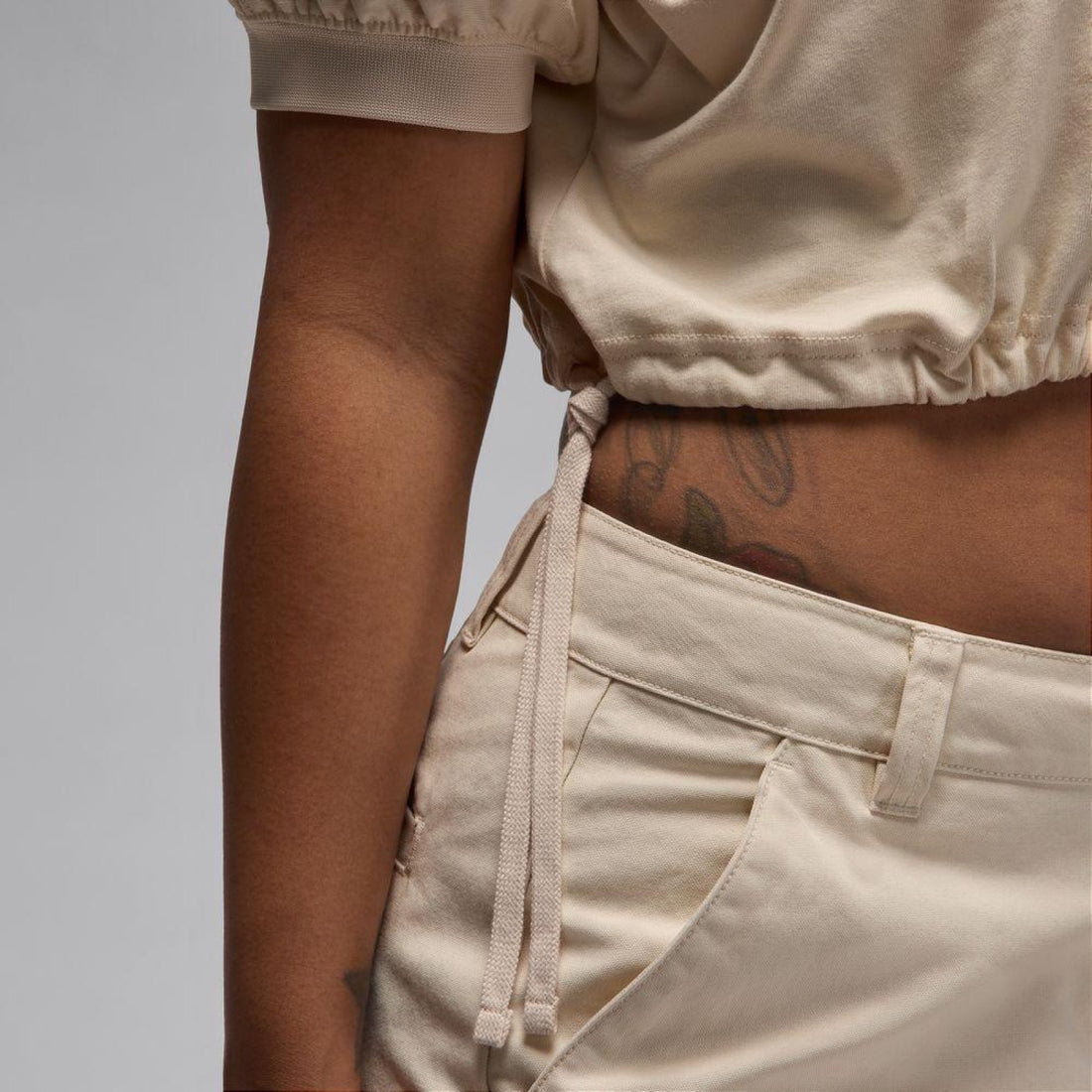 Jordan Haut court en maille pour femme